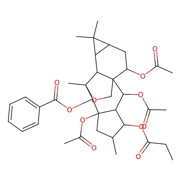 2D Structure of Euphorbiaproliferin I