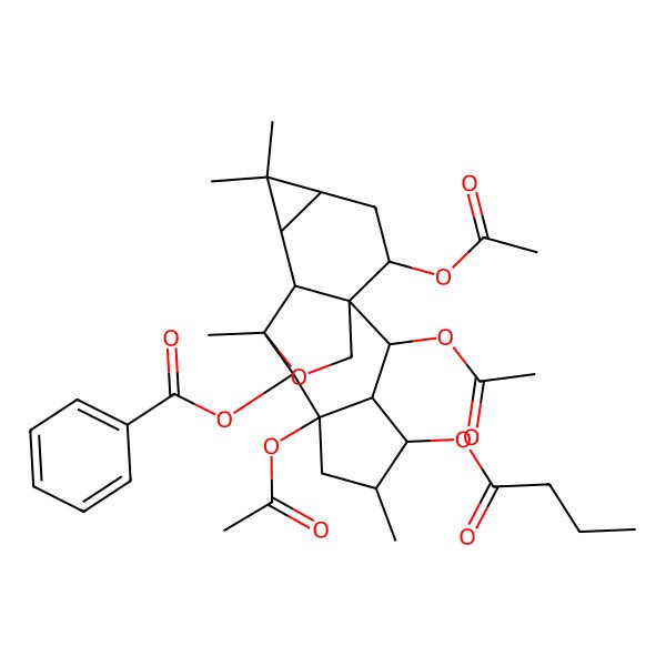 2D Structure of Euphorbiaproliferin J