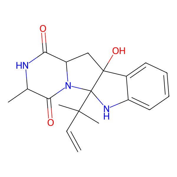 2D Structure of Eurotiumin A