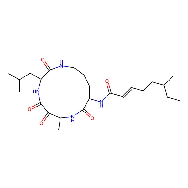 2D Structure of Eurystatin B