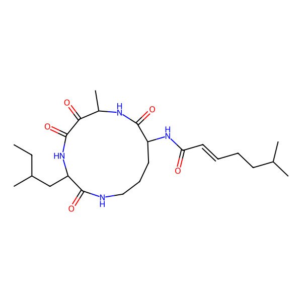 2D Structure of Eurystatin E