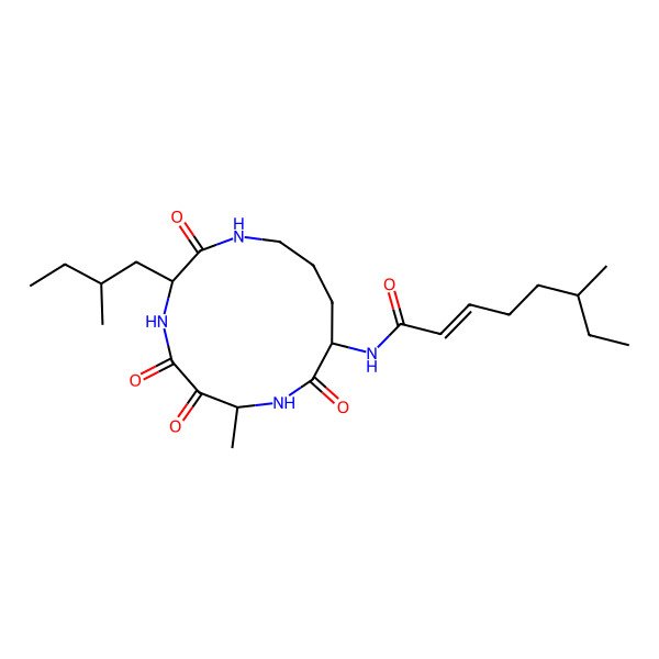 2D Structure of Eurystatin F