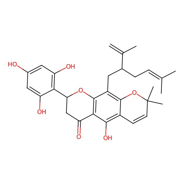 2D Structure of Exiguaflavanone H