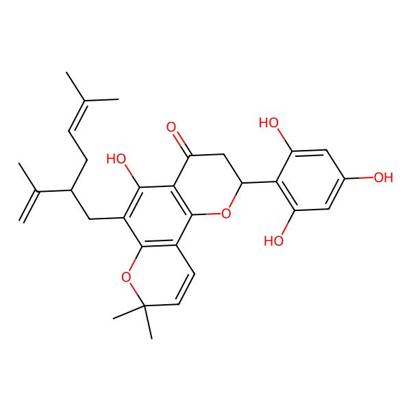 2D Structure of Exiguaflavanone I