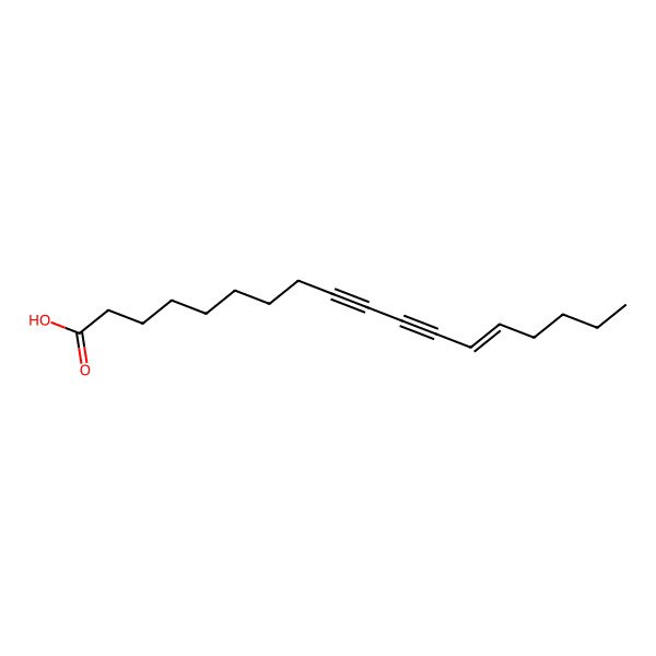 2D Structure of Exocarpic acid