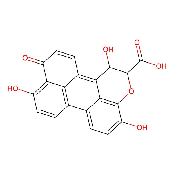 2D Structure of Xanalteric Acid I