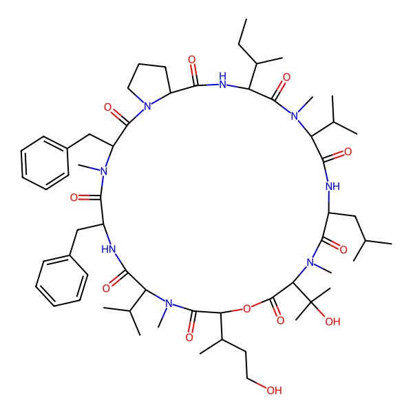 2D Structure of aureobasidin S2b