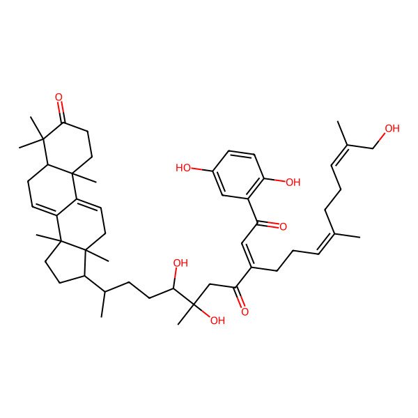 2D Structure of Ganosinensin A