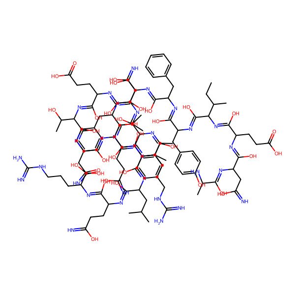 2D Structure of 4-[[2-[(2-Amino-1-hydroxypropylidene)amino]-1,4-dihydroxy-4-iminobutylidene]amino]-5-[1-[1-[1-[1-[1-[1-[5-carbamimidamido-1-[1-[1-[1-[1-[1-[1-[1-[1-[1-(4-carbamimidamido-1-carboxybutyl)imino-1,5-dihydroxy-5-iminopentan-2-yl]imino-1-hydroxy-4-methylpentan-2-yl]imino-1-hydroxy-3-methylpentan-2-yl]imino-1-hydroxy-4-methylpentan-2-yl]imino-1,4-dihydroxy-4-iminobutan-2-yl]imino-1,3-dihydroxybutan-2-yl]imino-4-carboxy-1-hydroxybutan-2-yl]imino-1,4-dihydroxy-4-iminobutan-2-yl]imino-1-hydroxy-3-phenylpropan-2-yl]imino-1-hydroxypentan-2-yl]imino-1,5-dihydroxy-5-iminopentan-2-yl]imino-1-hydroxy-3-phenylpropan-2-yl]imino-1,3-dihydroxypropan-2-yl]imino-1-hydroxy-3-phenylpropan-2-yl]imino-1-hydroxy-3-(4-hydroxyphenyl)propan-2-yl]imino-1-hydroxy-3-methylpentan-2-yl]imino-5-hydroxypentanoic acid