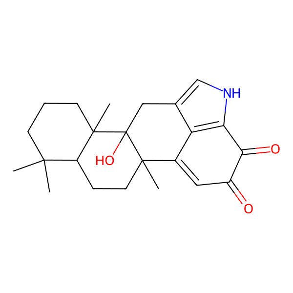 2D Structure of Mycoleptodiscin B