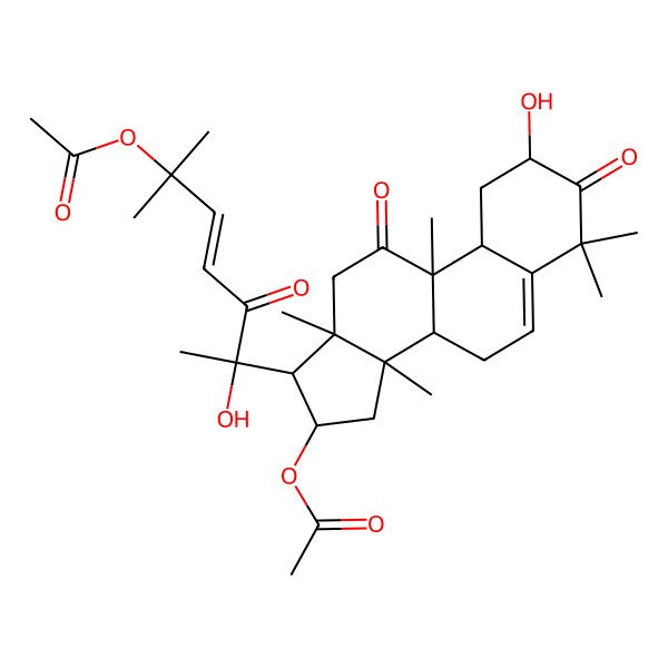 2D Structure of Fabacein
