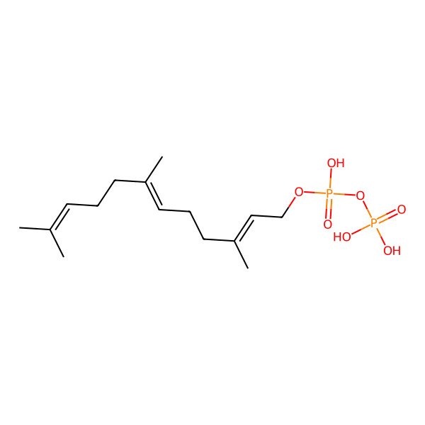 2D Structure of Farnesyl pyrophosphate