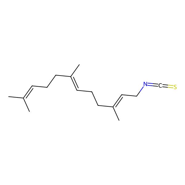 2D Structure of Farnesyl isothiocyanate