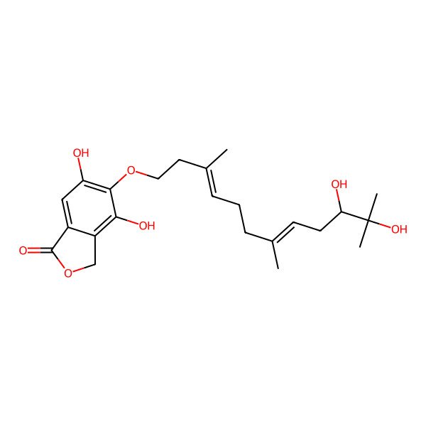 2D Structure of Farnesylemefuranone C