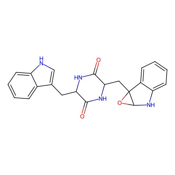 2D Structure of Fellutanine A epoxide