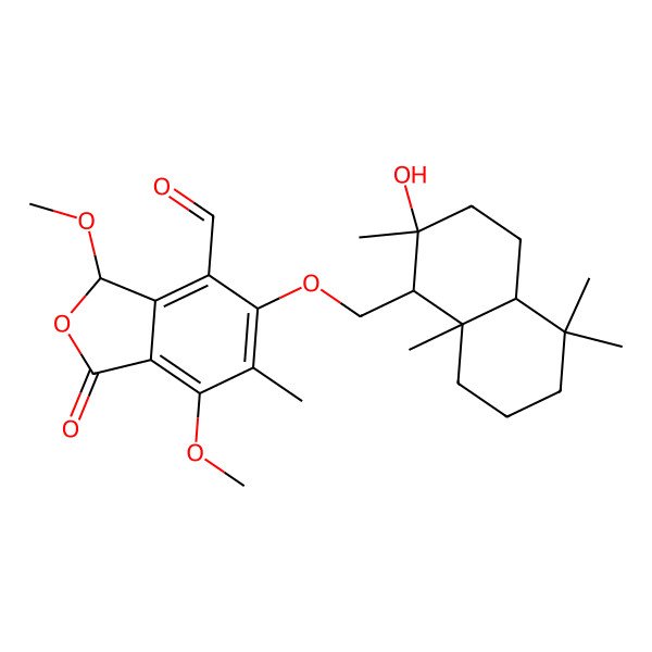 2D Structure of Fendleral A