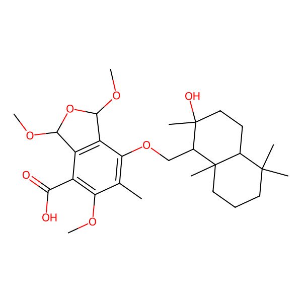 2D Structure of Fendleric acid A