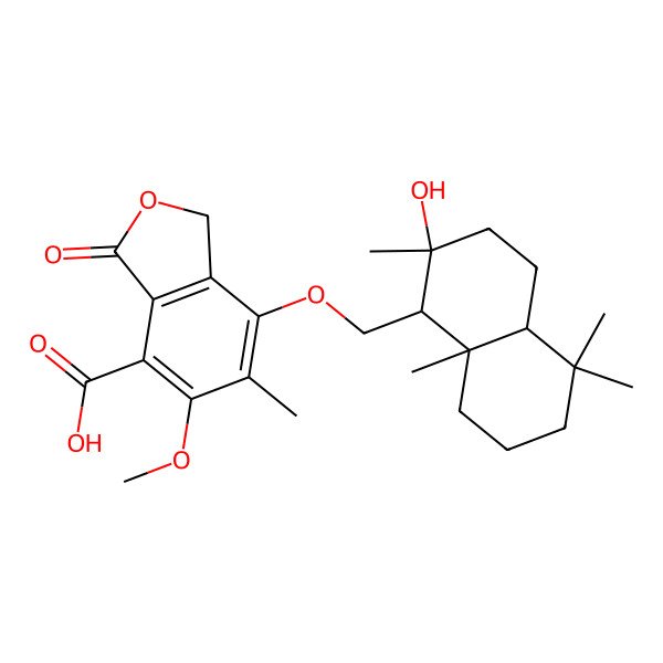 2D Structure of Fendleric acid C 2D Structure of Fendleric acid C