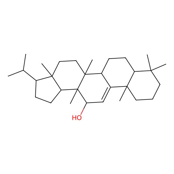2D Structure of Ferna-9(11)-ene-12beta-ol 2D Structure of Ferna-9(11)-ene-12beta-ol