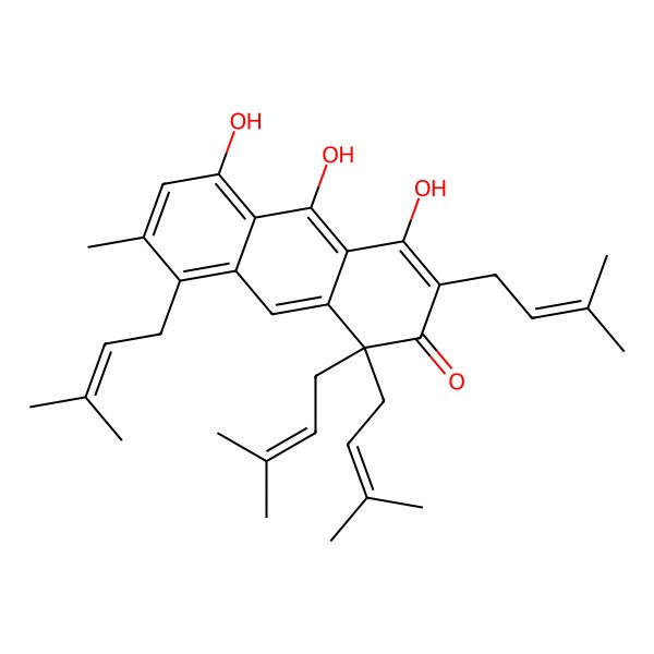 2D Structure of Ferruginin C