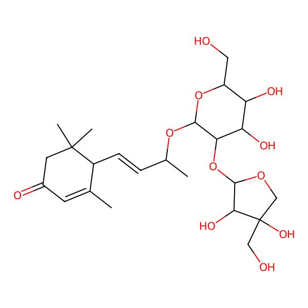 2D Structure of Salvionoside B