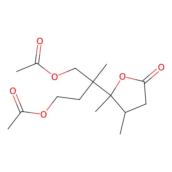 2D Structure of Ficusolide diacetate