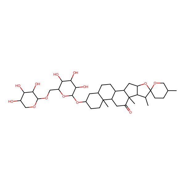 2D Structure of Filiasparoside B 2D Structure of Filiasparoside B