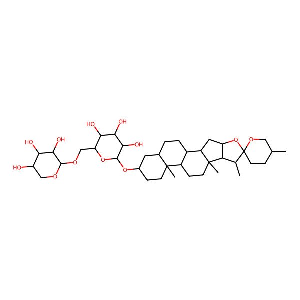 2D Structure of Filiasparoside D 2D Structure of Filiasparoside D