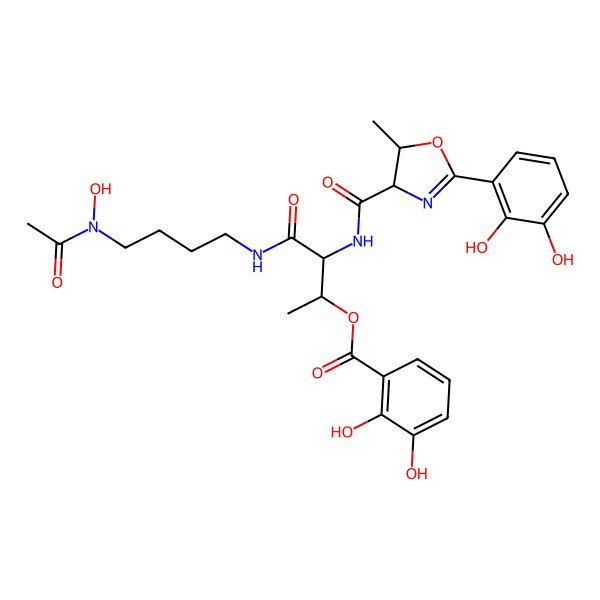 2D Structure of Fimsbactin C