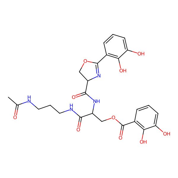 2D Structure of Fimsbactin D