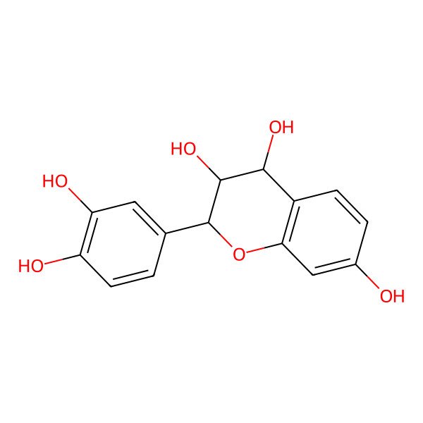 2D Structure of Fisetinidol-4beta-ol 2D Structure of Fisetinidol-4beta-ol