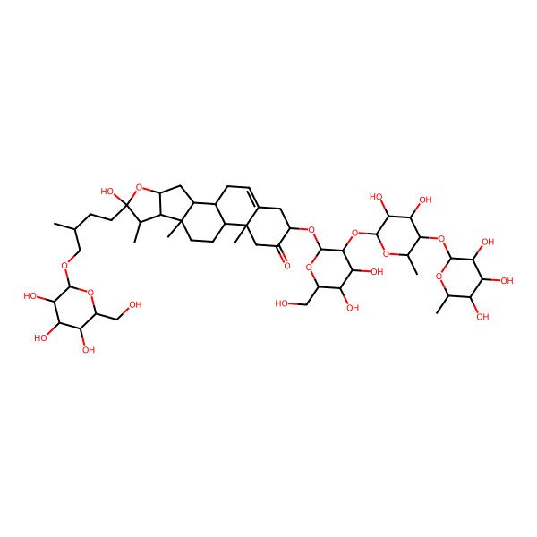 2D Structure of Fistulosaponin C 2D Structure of Fistulosaponin C