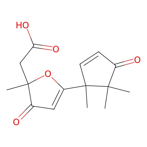2D Structure of Flammufuranone B