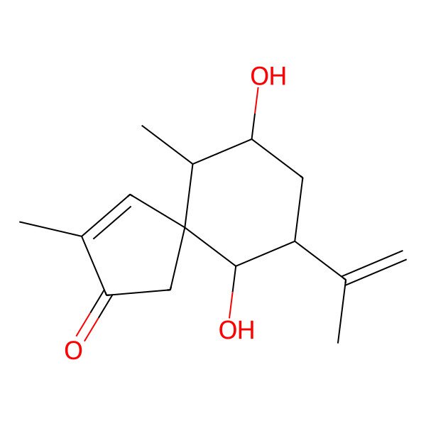 2D Structure of Flammuspirone J