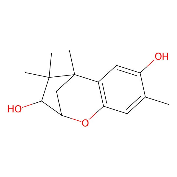 2D Structure of Flamvelutpenoid B
