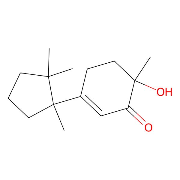 2D Structure of Flamvelutpenoid C