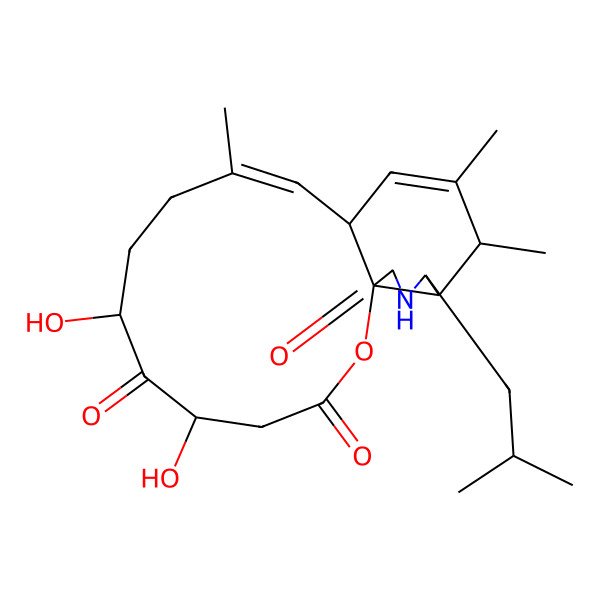 2D Structure of Flavichalasine N