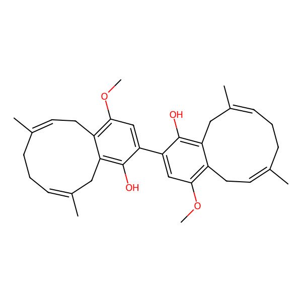 2D Structure of Flavidulol C