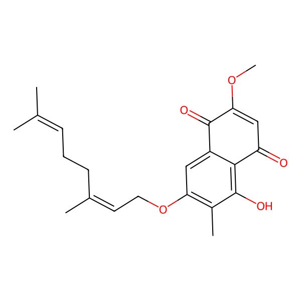 2D Structure of Flaviogeranin