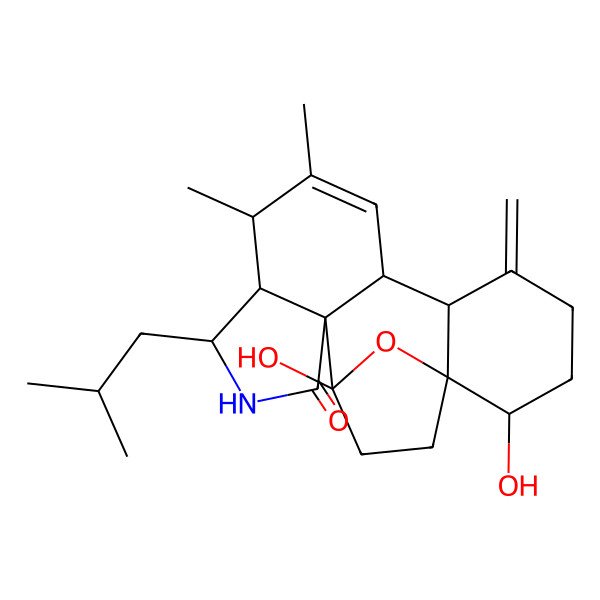 2D Structure of Flavipesine A