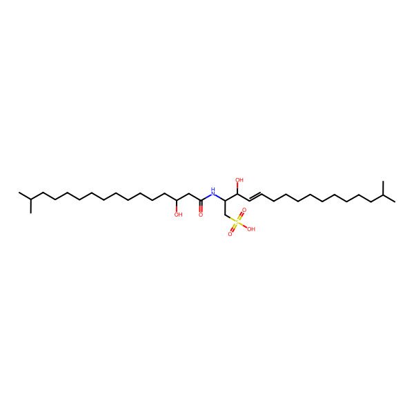 2D Structure of Flavocristamide A