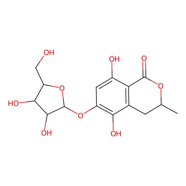 2D Structure of Flavoroseoside