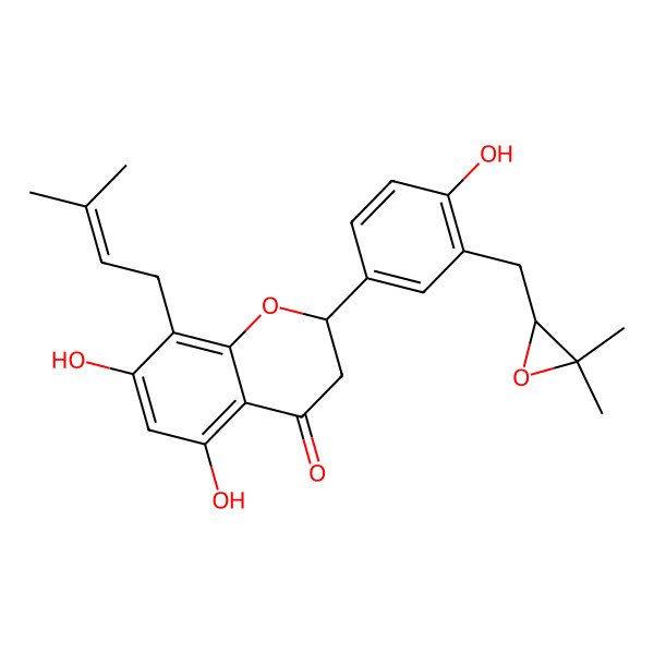 2D Structure of Flemiflavanone D