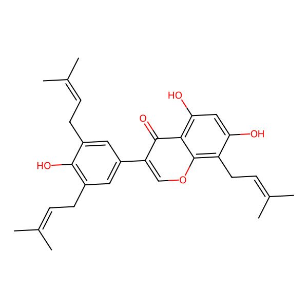 2D Structure of Flemiphyllin 2D Structure of Flemiphyllin