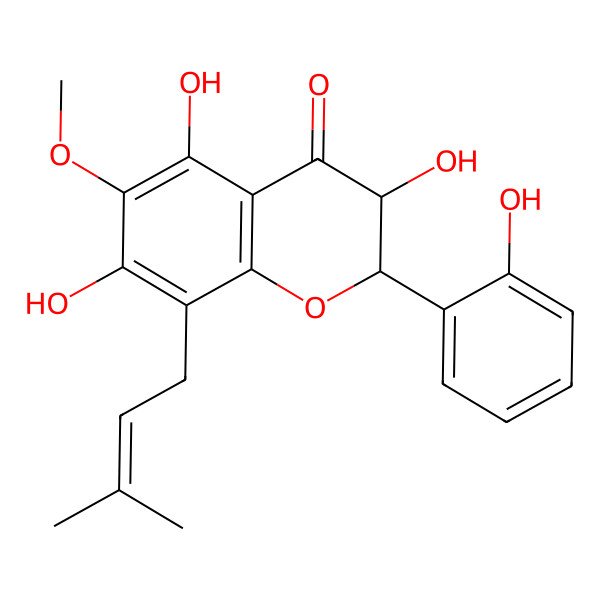 2D Structure of Floranol