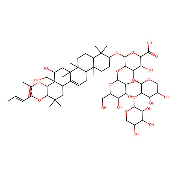 2D Structure of Floratheasaponin A