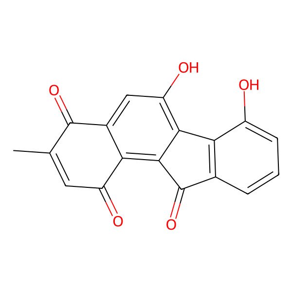 2D Structure of Fluostatin A