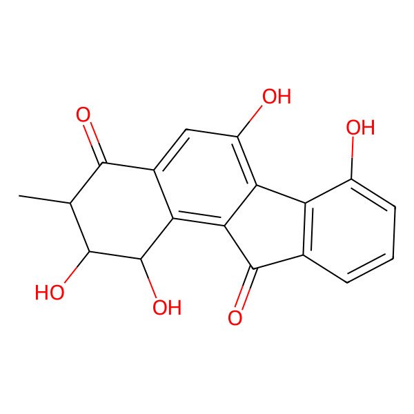 2D Structure of Fluostatin B