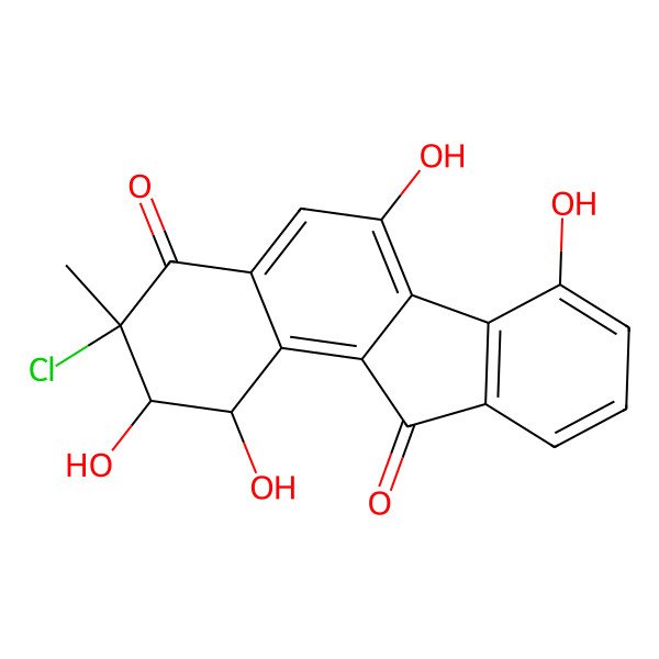 2D Structure of Fluostatin E