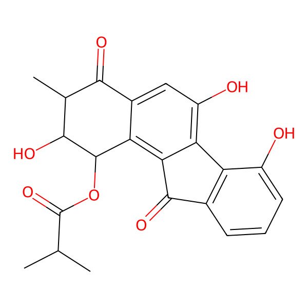 2D Structure of Fluostatin I
